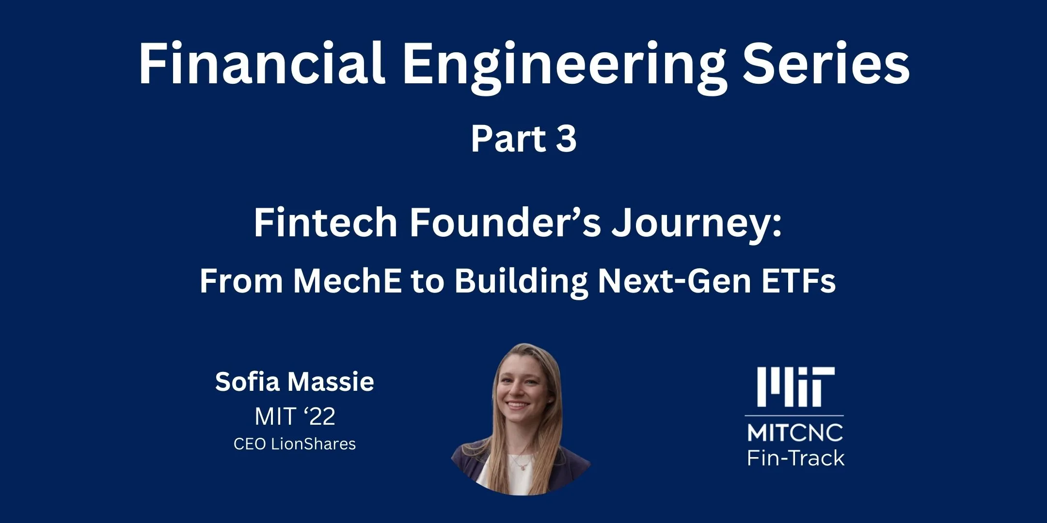 Finance | MIT Club of Northern California